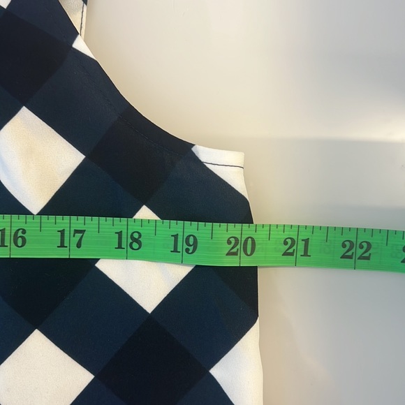 NEW / J.Crew Factory Women's Blue and White Blouse - Picture 3 of 3